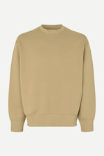 Samsøe Samsøe Saethan Crewneck - Olive Gray – afbeelding 5