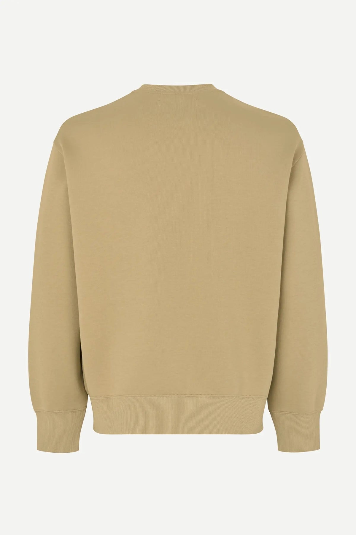 Samsøe Samsøe Saethan Crewneck - Olive Gray – afbeelding 6