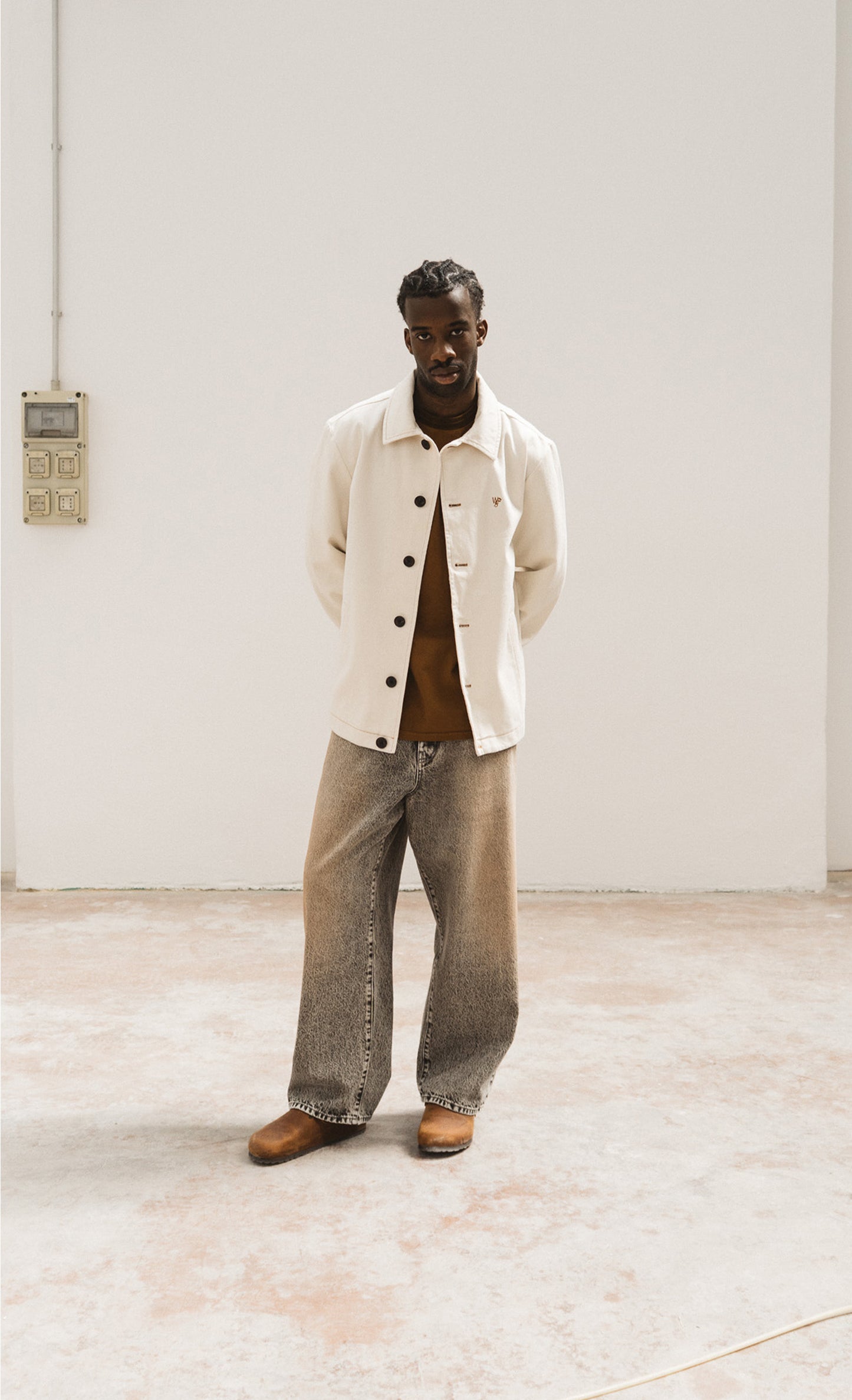 Wooden Giacca Leeds – Naturale Ecru