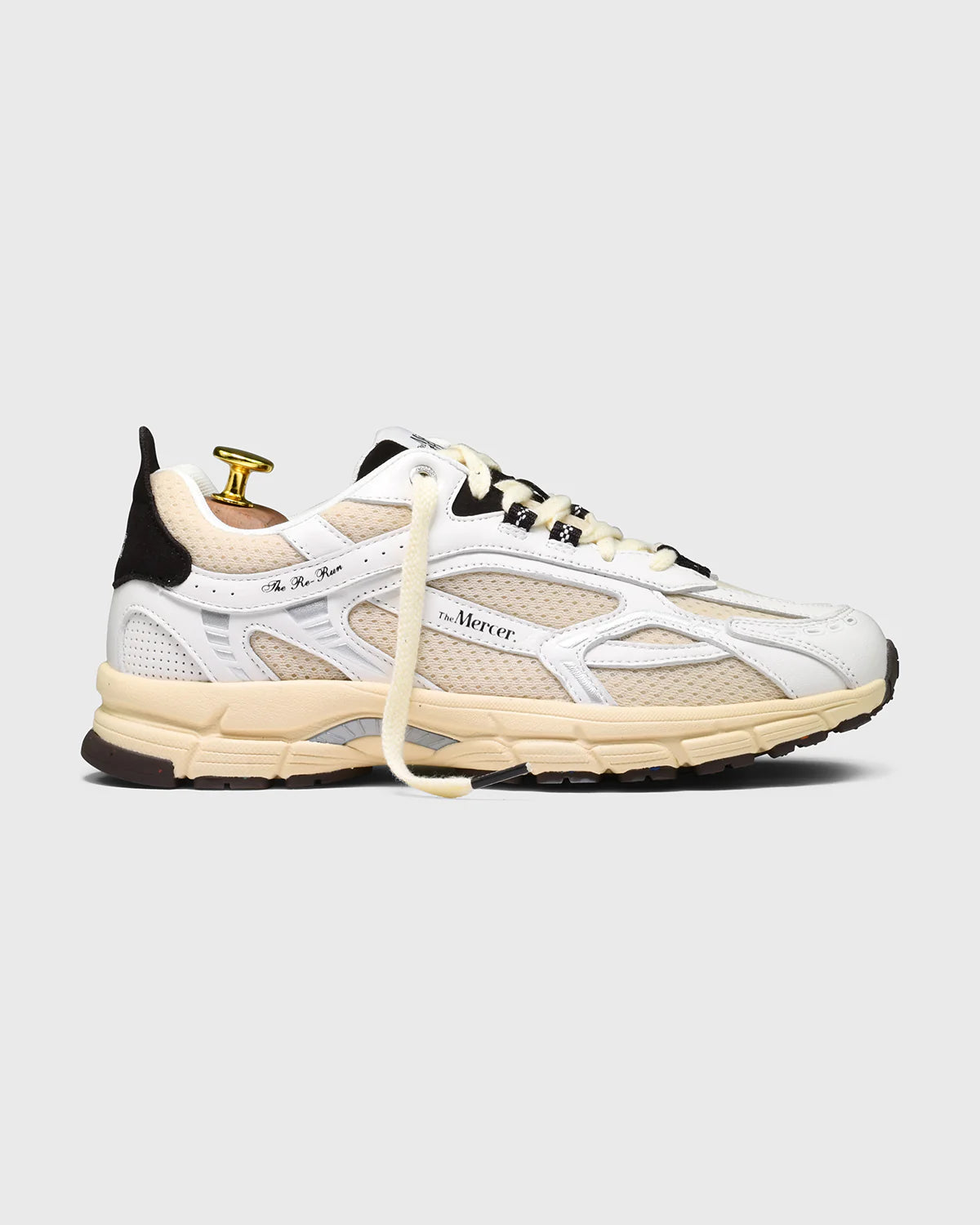 Mercer The Re-Run Vintage Nappa - White/Brown