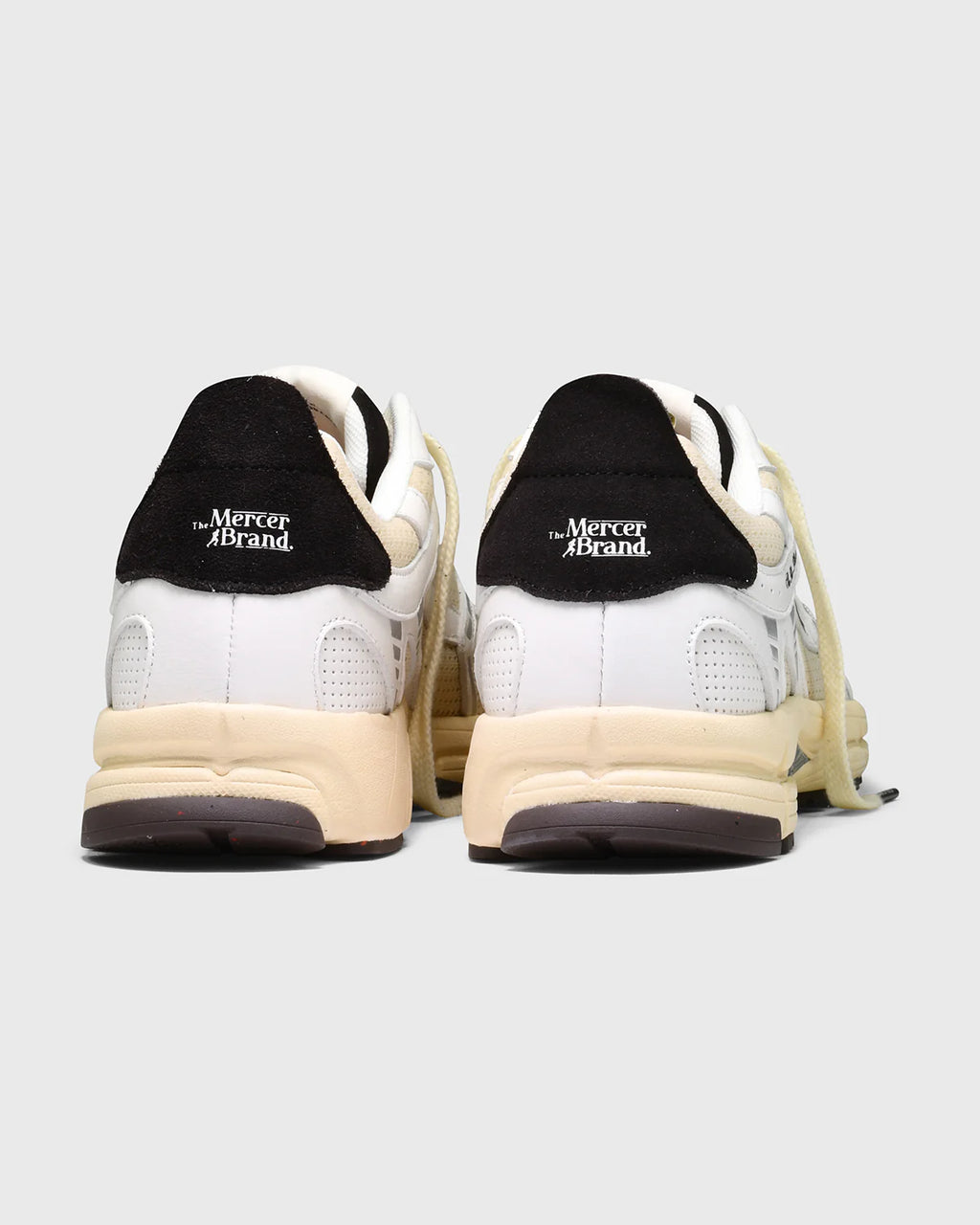 Mercer The Re-Run Vintage Nappa - White/Brown