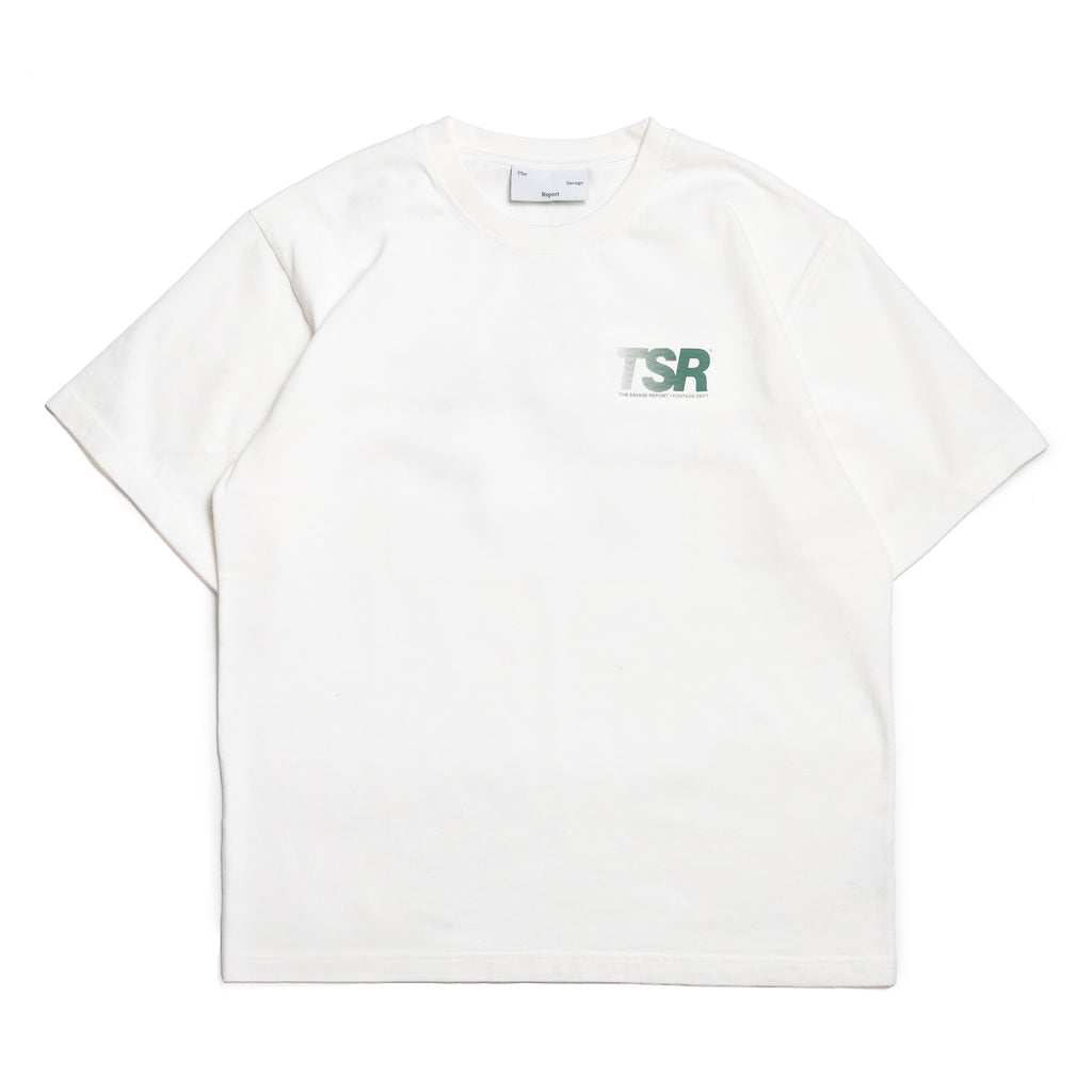 The Savage Report Stamp T-Shirt - White