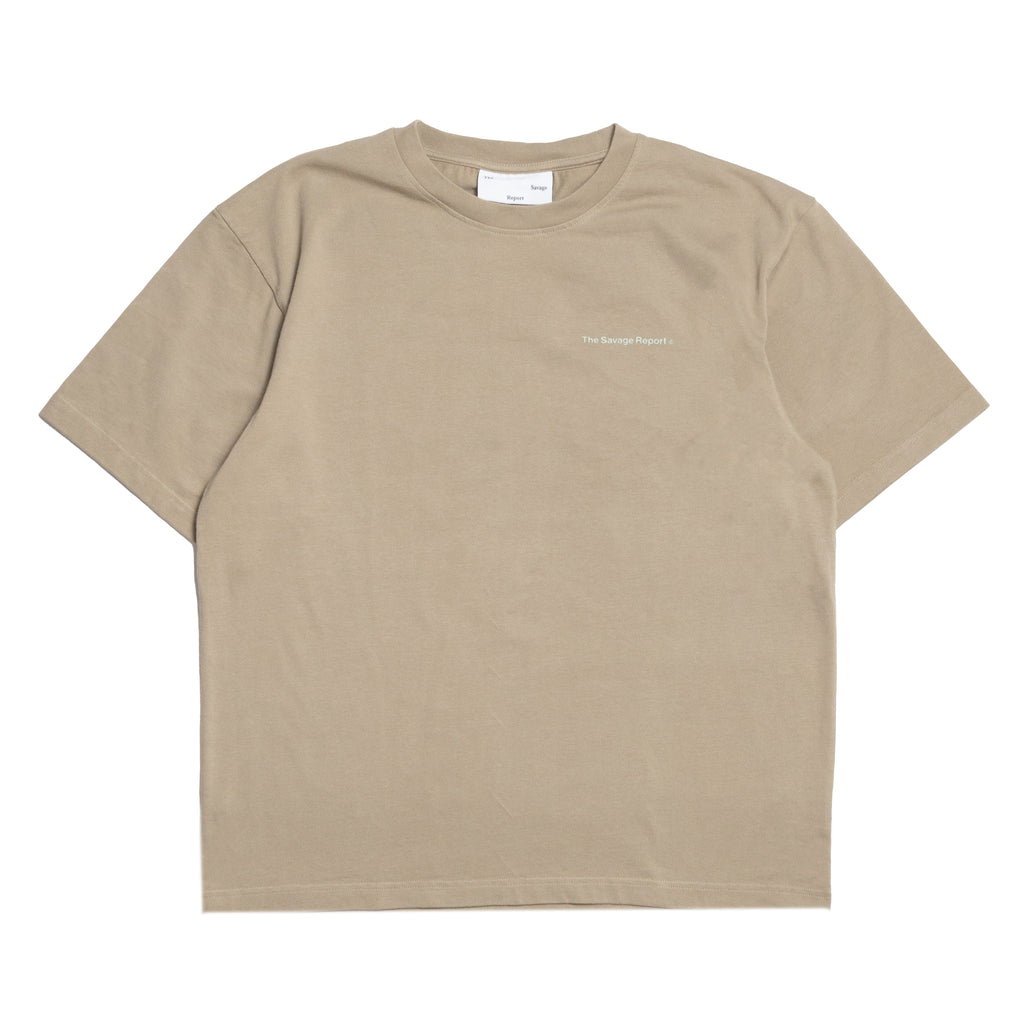 The Savage Report Sun T-Shirt - Silver Sage