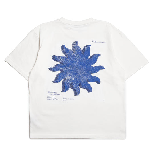 The Savage Report Sun T-Shirt - White