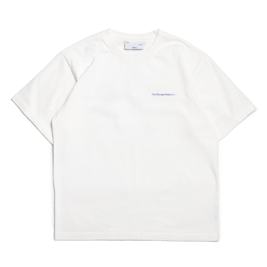 The Savage Report Sun T-Shirt - White