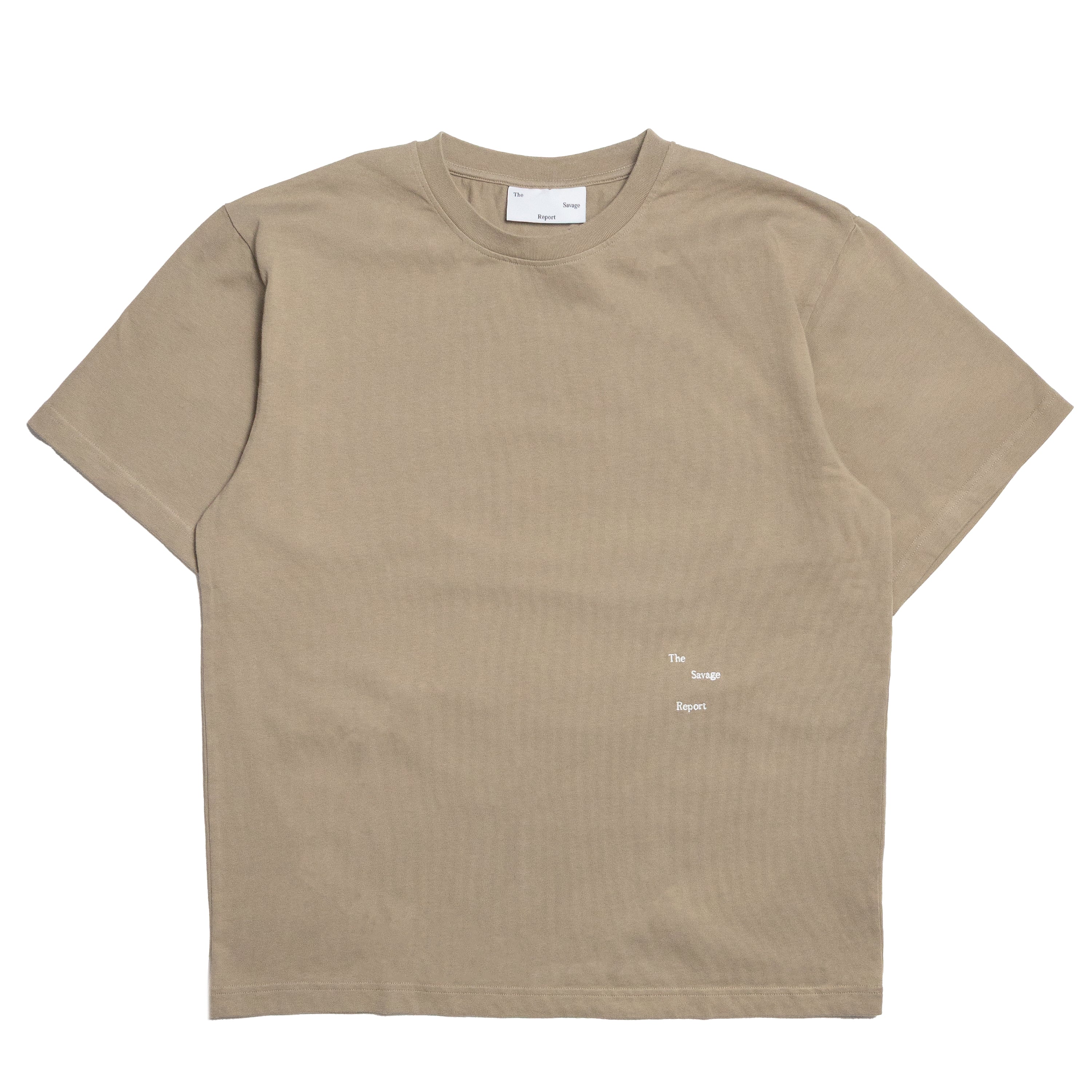 The Savage Report TSR Logo Bar T-Shirt - Silver Sage