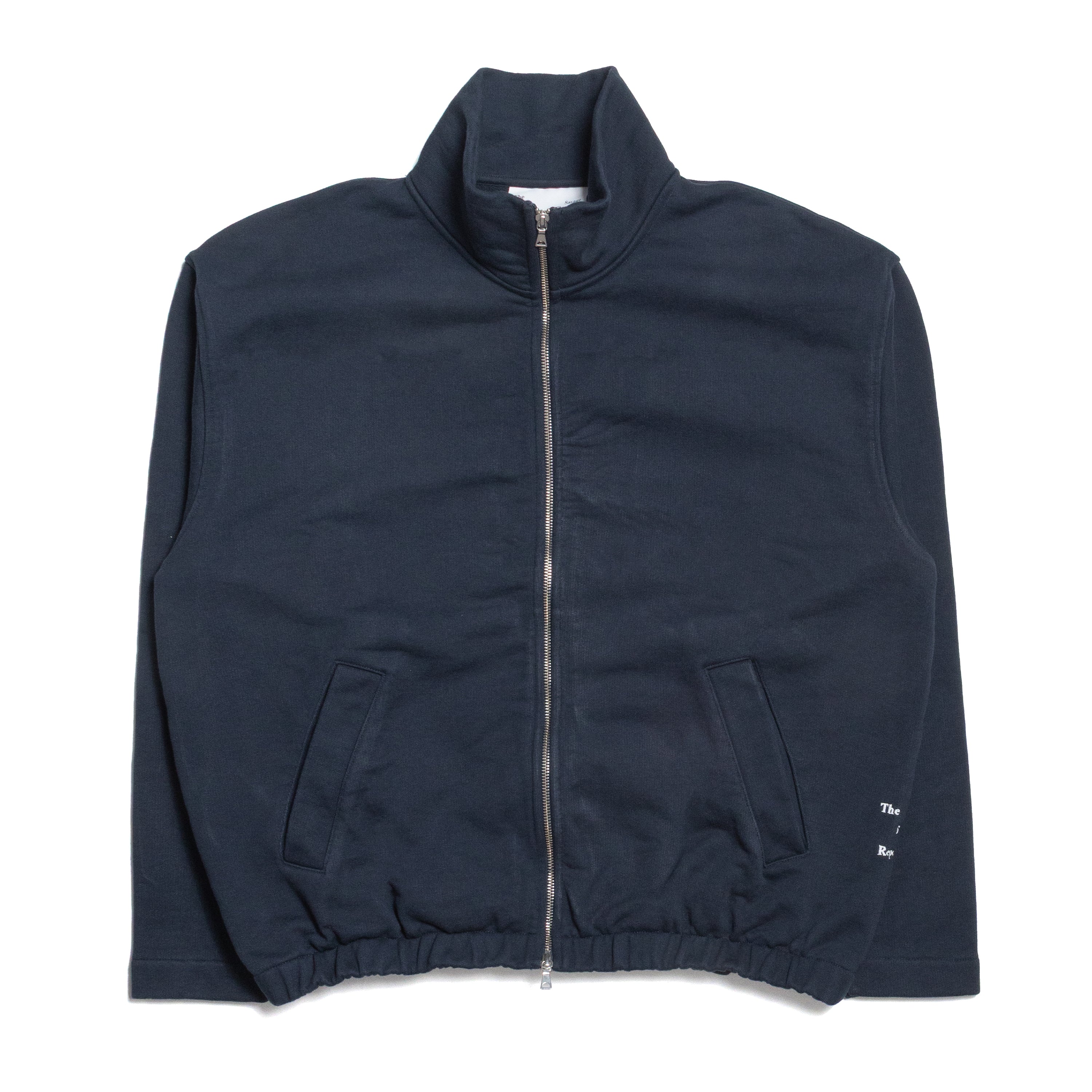 The Savage Report Full zip up sweat - Navy