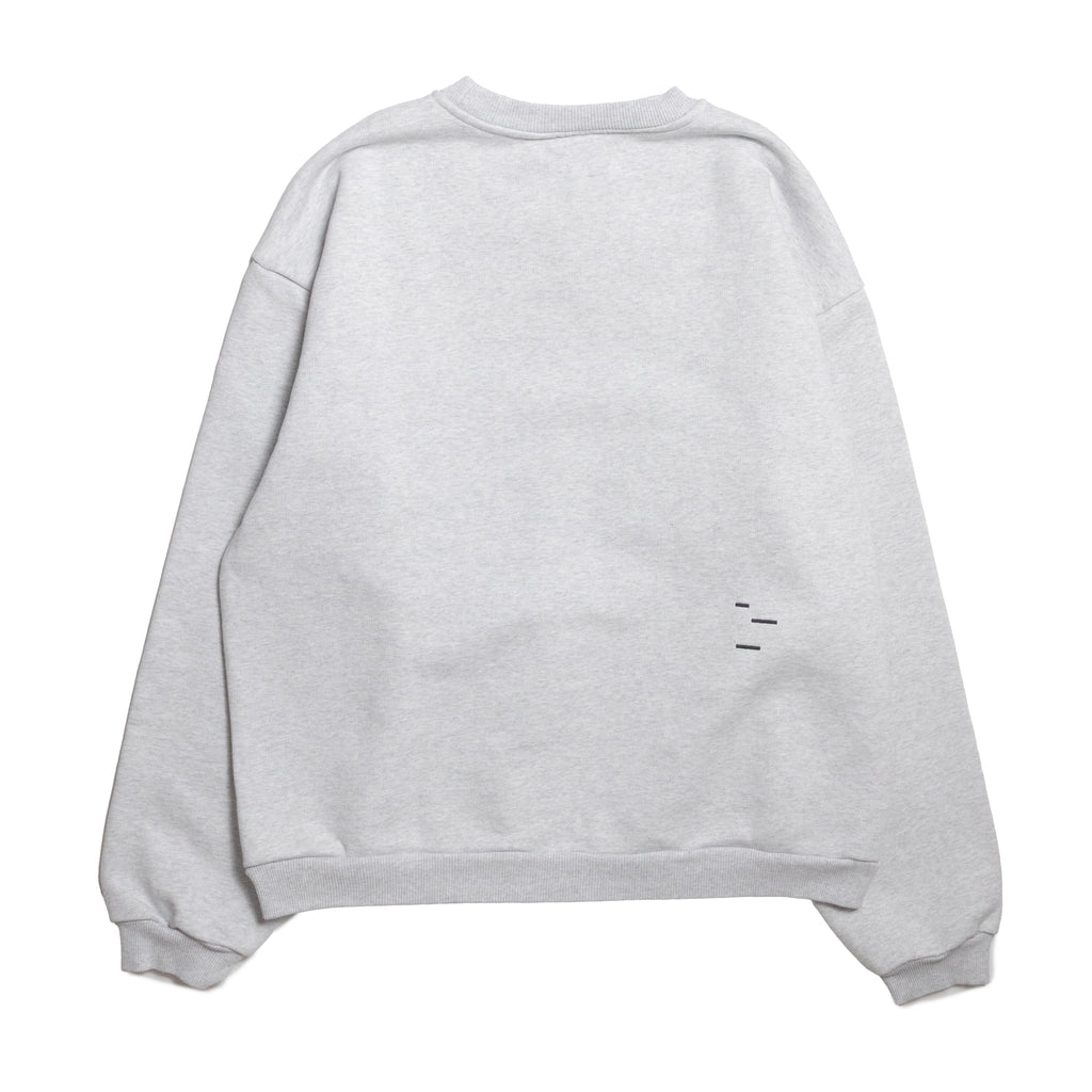 The Savage Report Logo bar sweater - Grey