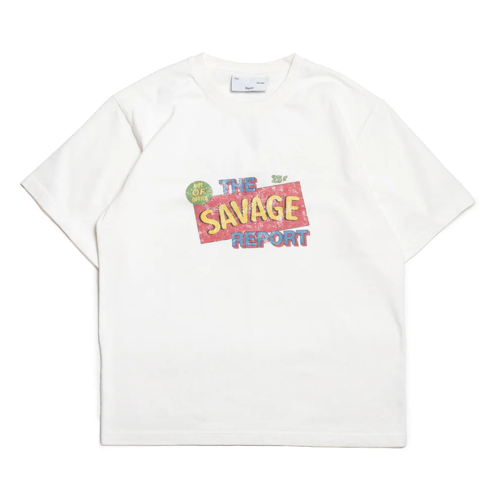 The Savage Report TSR Comic T-Shirt - White