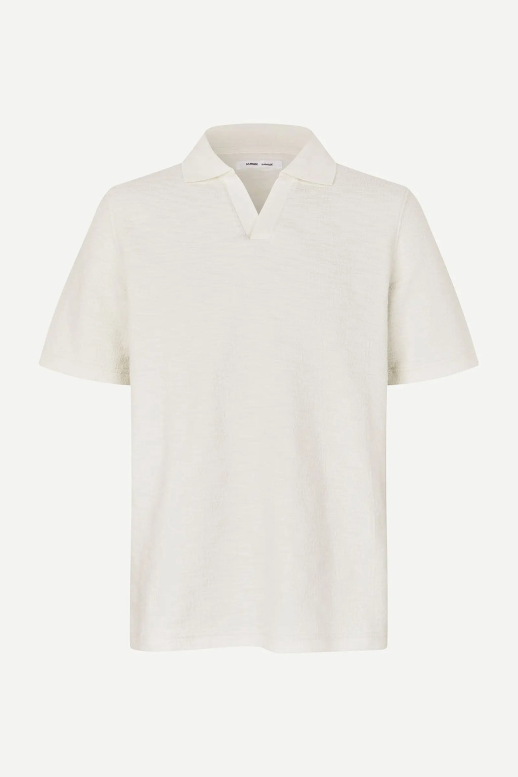 Samsøe Samsøe Samac V Neck Polo - Off White