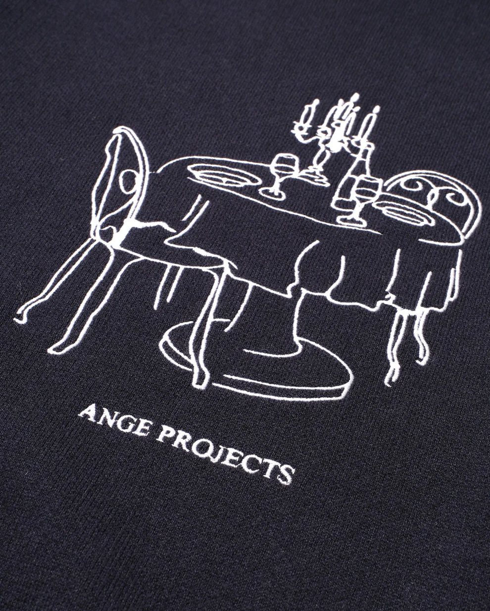 Ange Projects Bistro knit jumper - Navy