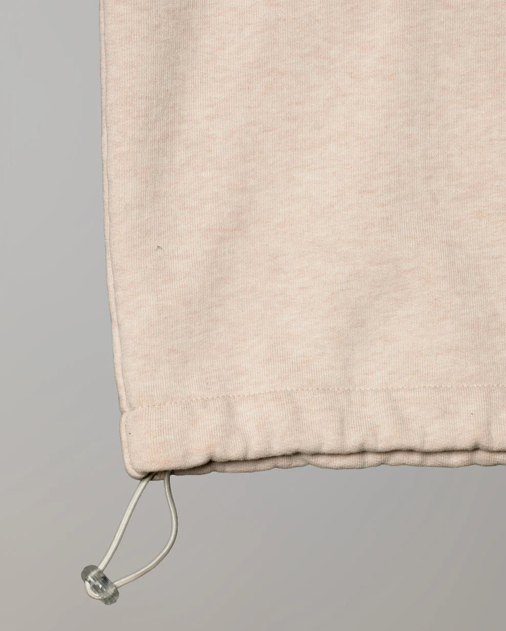Ange Projects GOW shield adjustable crewneck - Oatmeal Melange