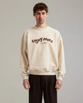 Ange Projects Enjoy more crewneck - Oatmeal Melange