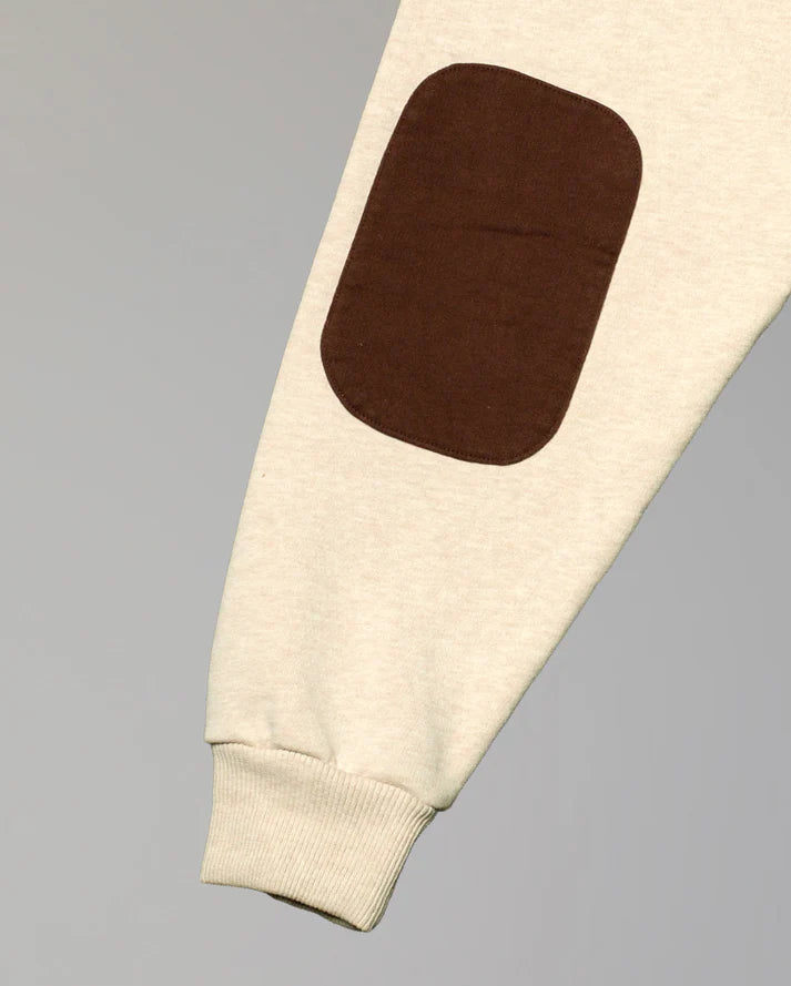 Ange Projects Enjoy more crewneck - Oatmeal Melange
