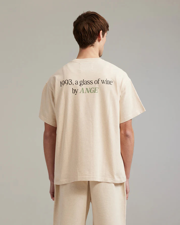 Ange Projects GOW classic t-shirt - Oatmeal Melange