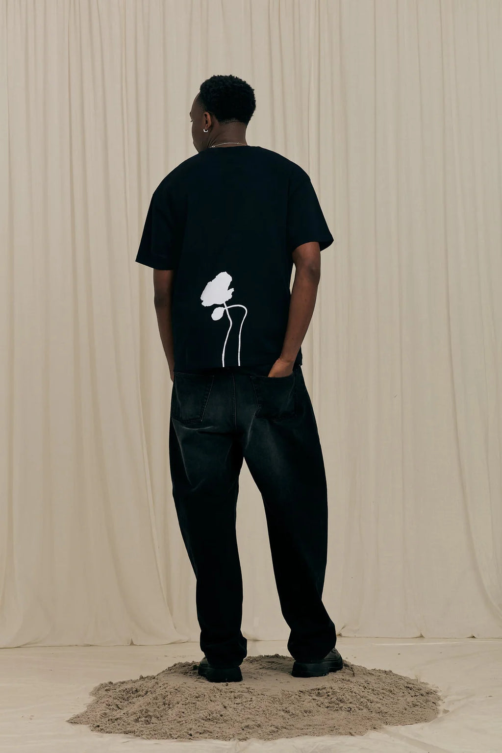 Arbor Antwerp Jasmine T-Shirt - Black/White