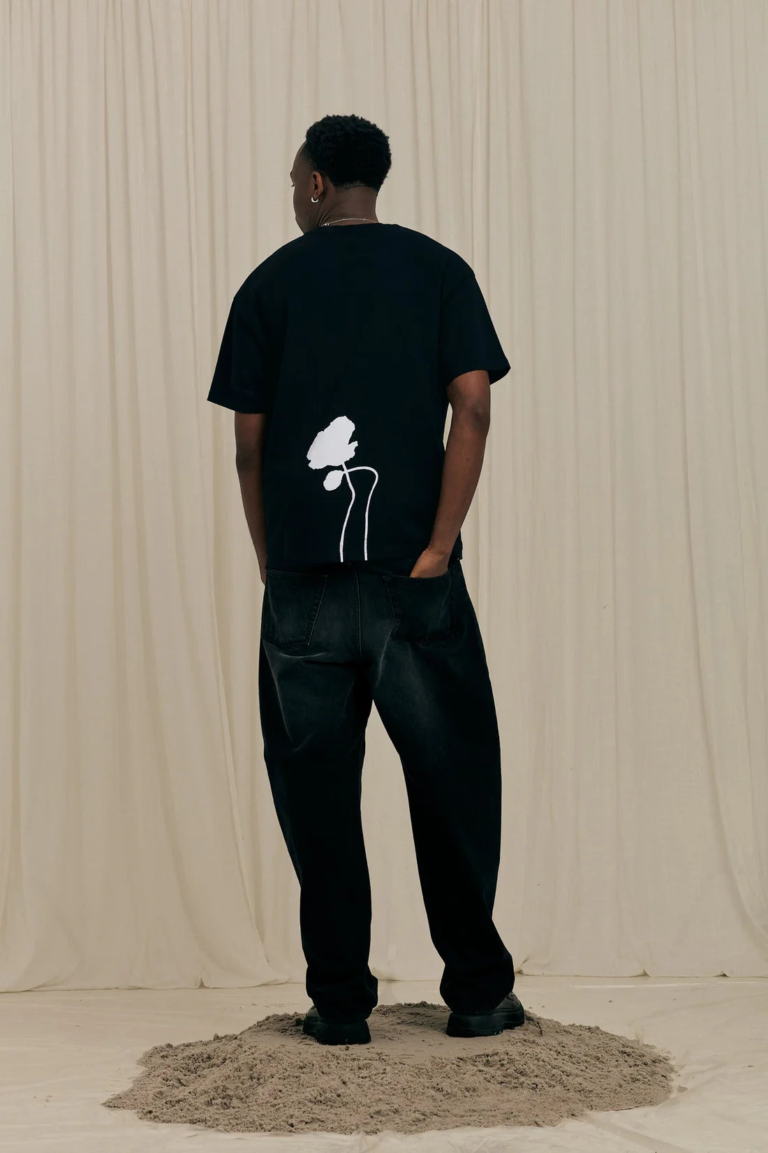 Arbor Antwerp Jasmine T-Shirt - Black/White