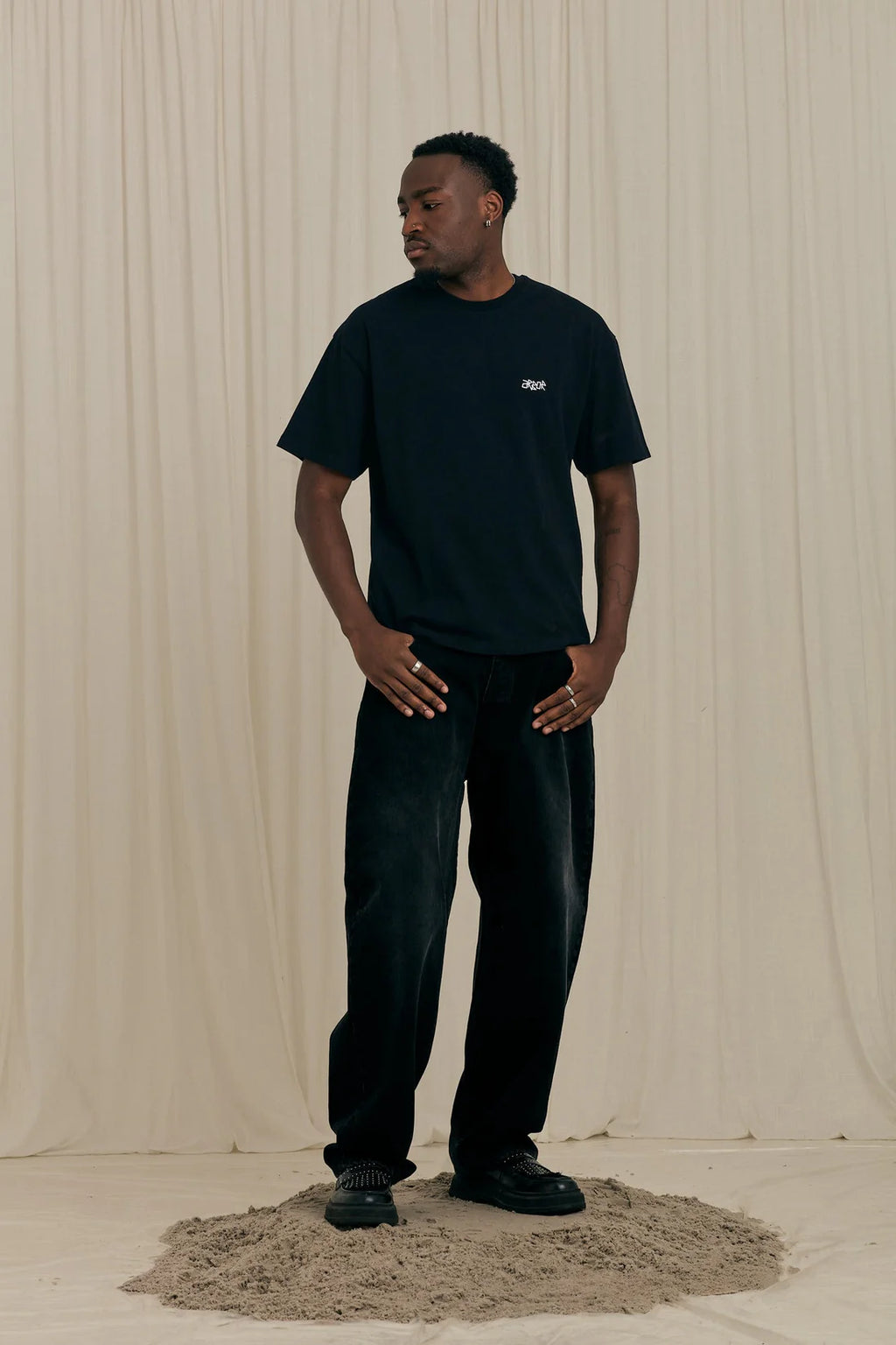 Arbor Antwerp Jasmine T-Shirt - Black/White