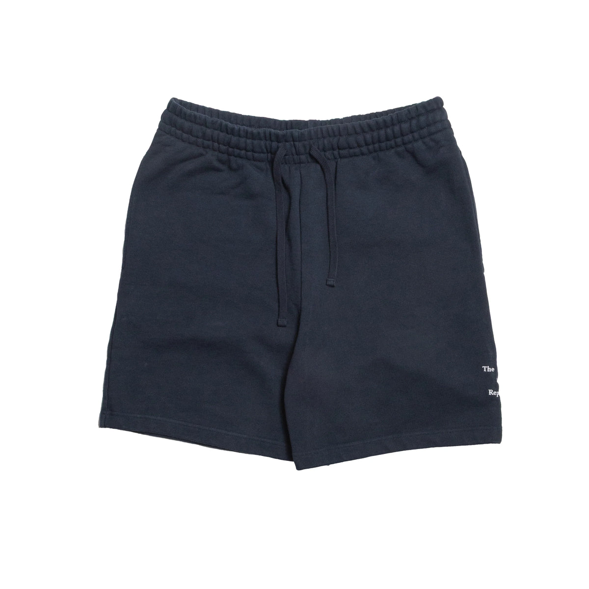 The Savage Report Wave Logo Jogging Shorts - Navy