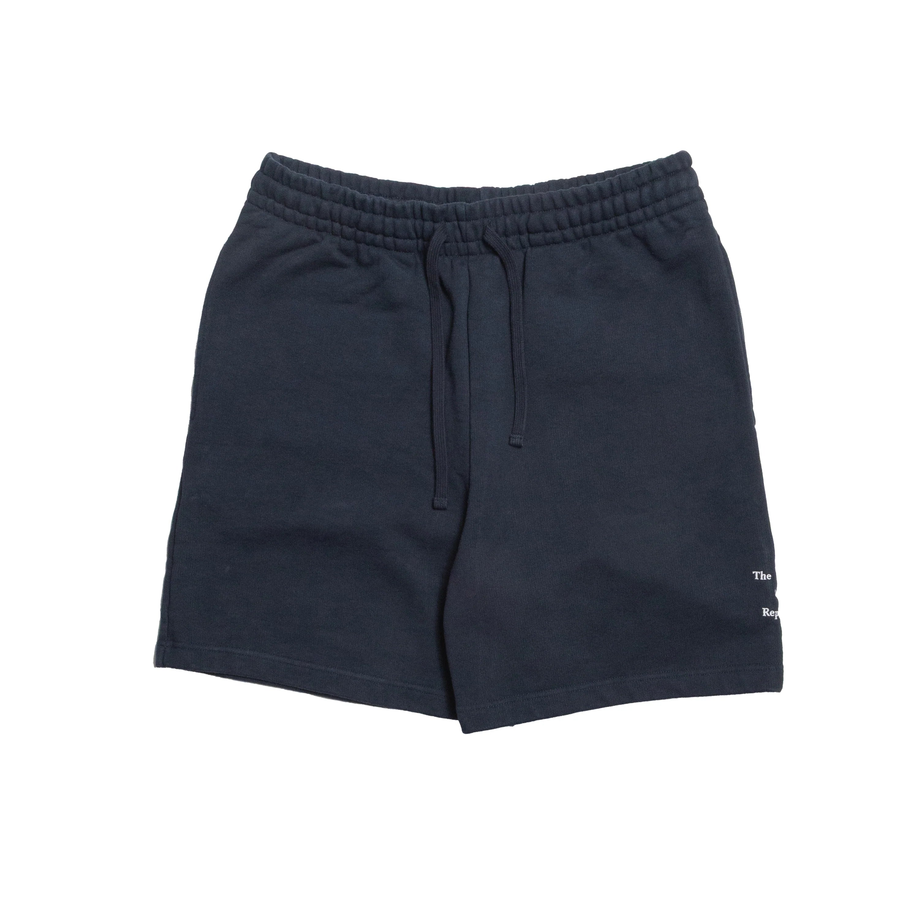 The Savage Report Wave Logo Jogging Shorts - Navy
