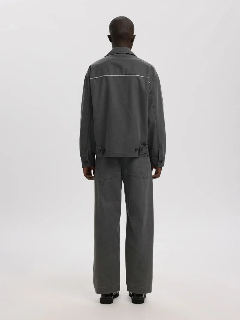ANNARR Anrtrygve Selvedge Denim Jeans - light Grey Denim
