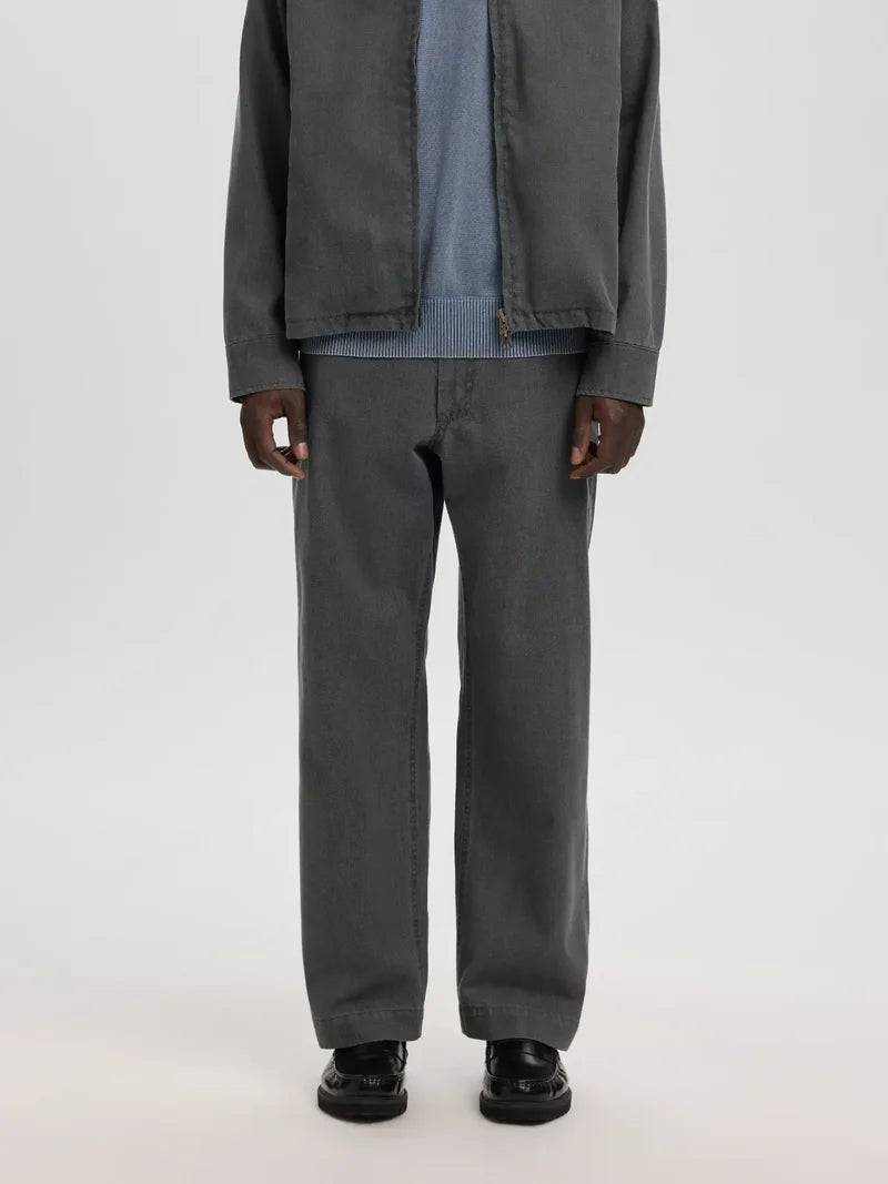 ANNARR Anrtrygve Selvedge Denim Jeans - light Grey Denim