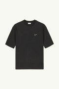 AMPÈRE August interlock Tee - Pirate Black