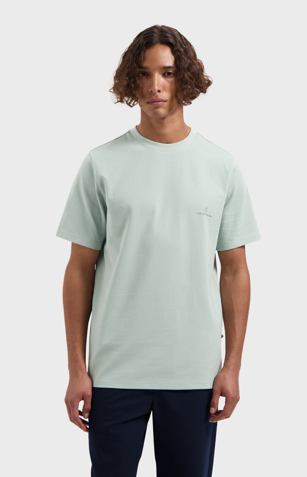 Law Of The Sea Law Logo T-Shirt - Jadeite
