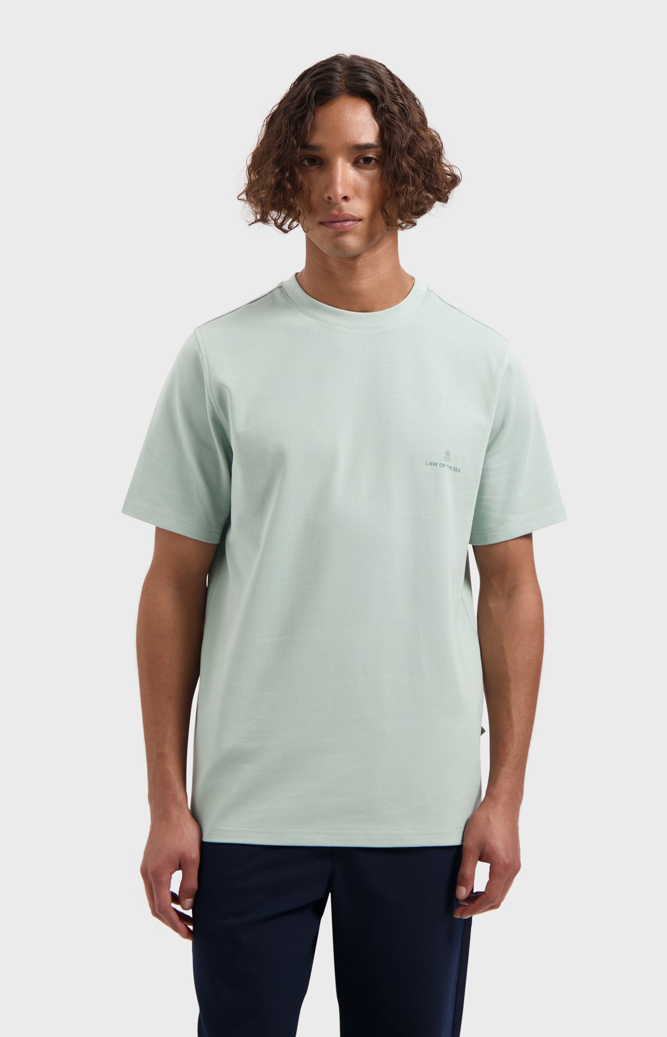 Law Of The Sea Law Logo T-Shirt - Jadeite