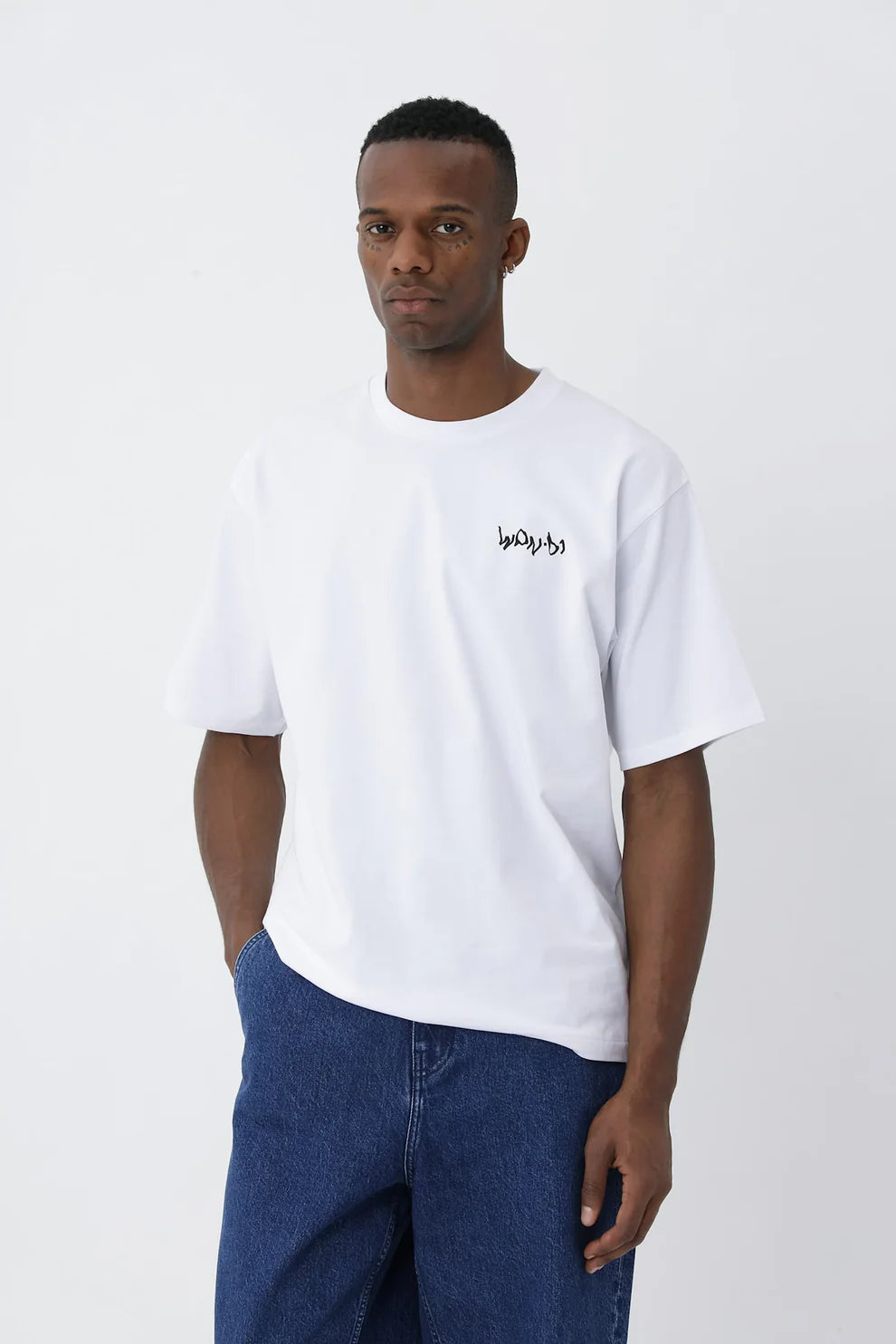 WON HUNDRED LA.01 Logo T-Shirt - Bright White
