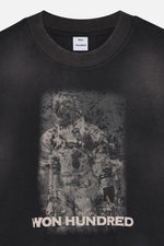 WON HUNDRED Houston Astro T-Shirt ￼- Washed Black