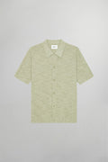 NN07 Nolan Polo Cardigan - Sage Green