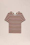 NN07 Bari T-Shirt - Ivory Multi