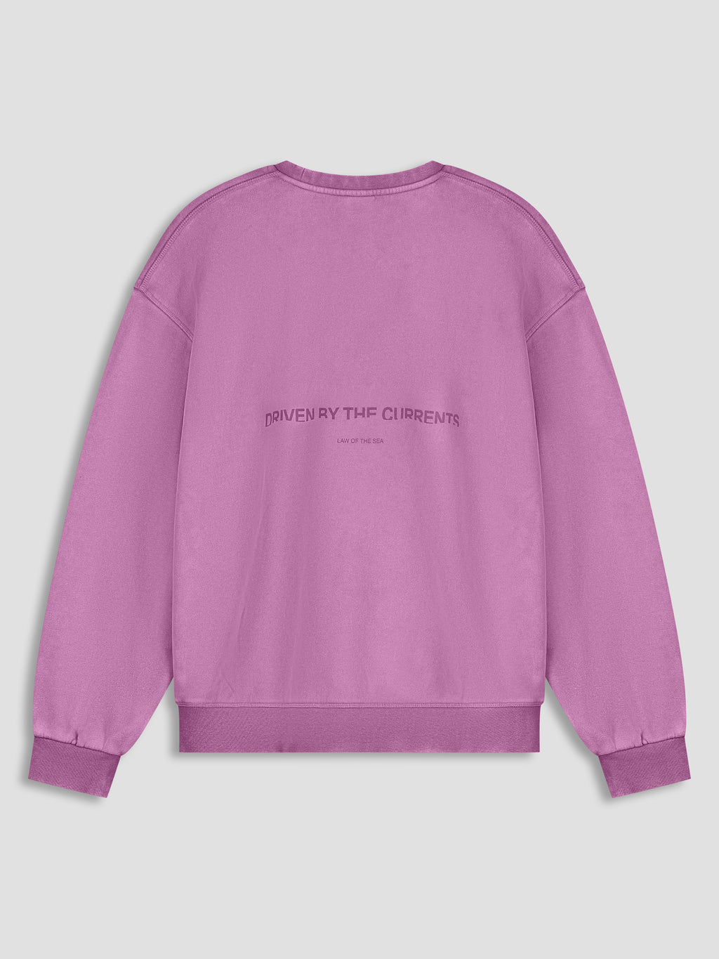 Law Of The Sea Torria Garment Dyed Crewneck - Mulberry