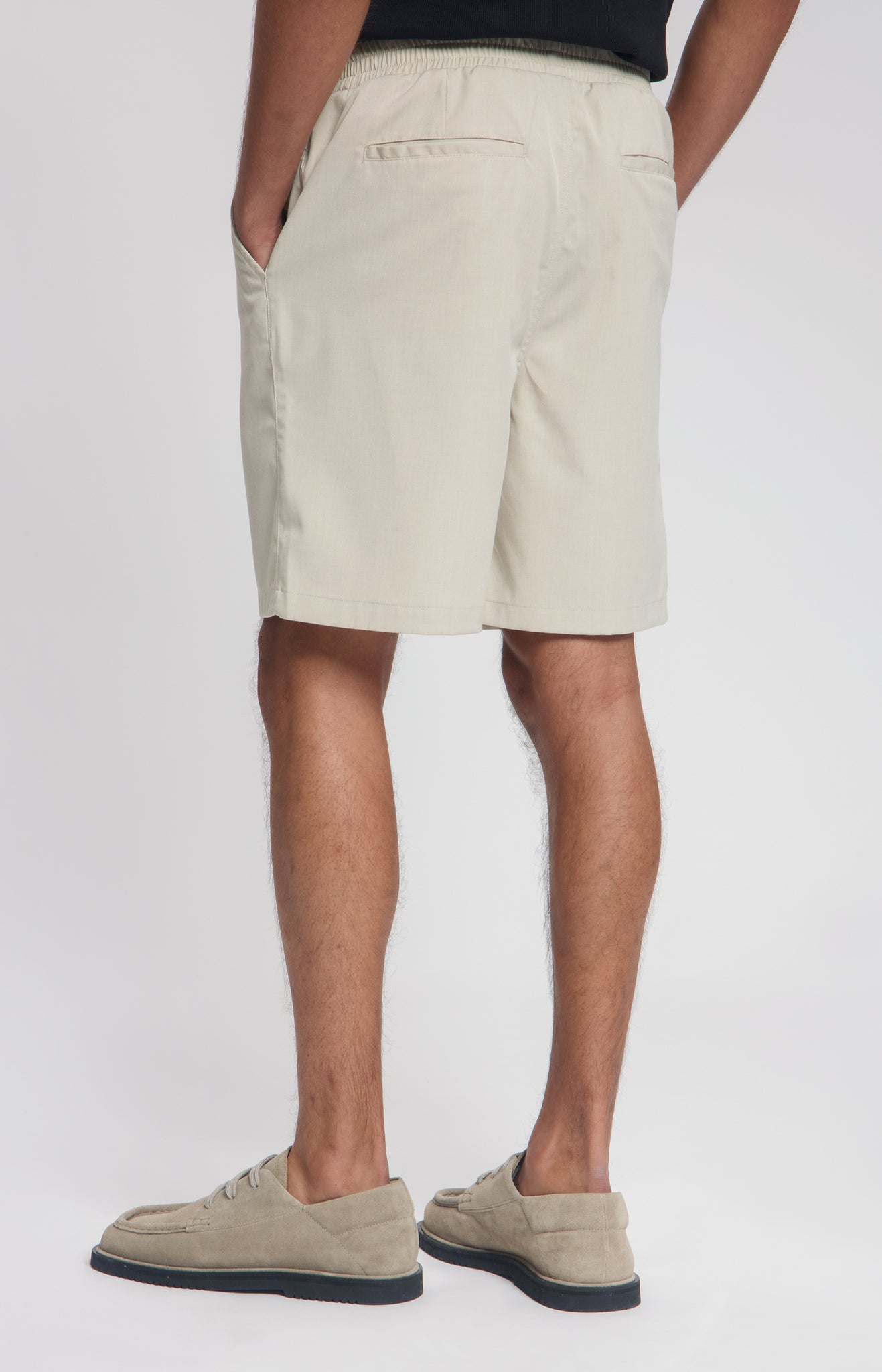 Law Of The Sea Star Melange Shorts - Almond Milk