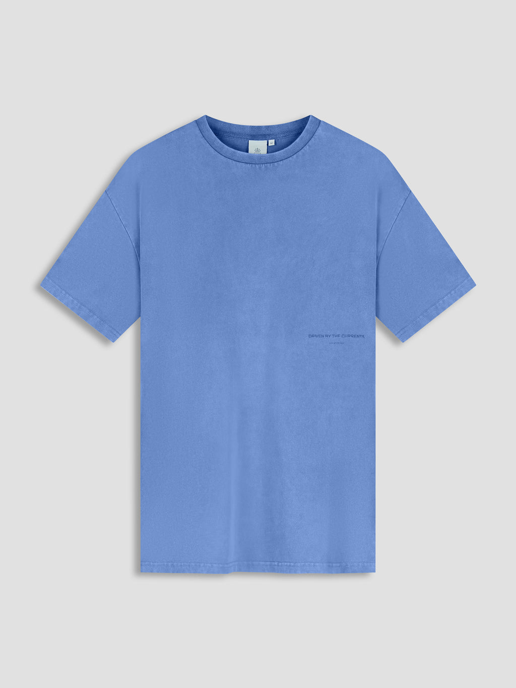 Law Of The Sea Aqualis Garment Dyed T-Shirt - Dutch Blue