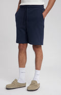 Law Of The Sea Samudra Structured Shorts - Sky Captain
