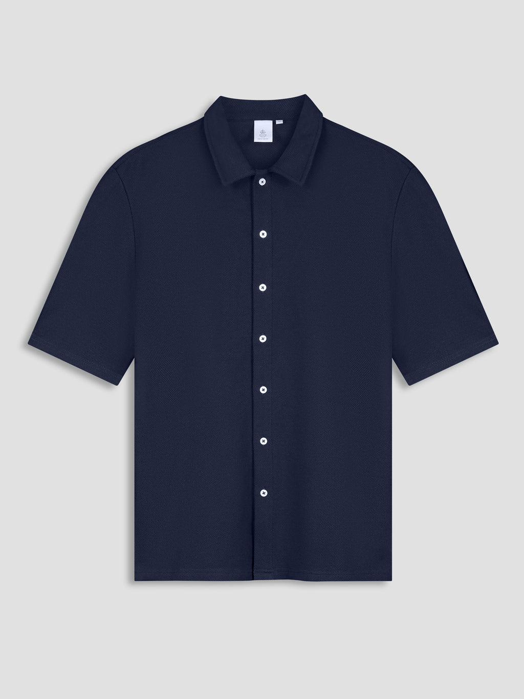 Law Of The Sea Bermuda Structured Shirt - Sky Captain