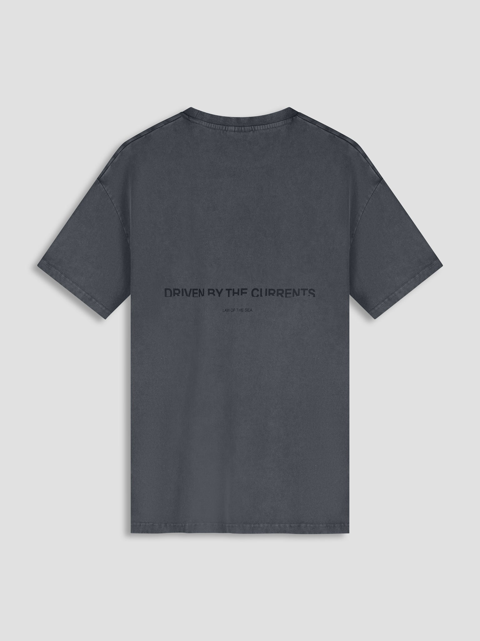 Law Of The Sea Aqualis Garment Dyed T-Shirt - Phantom