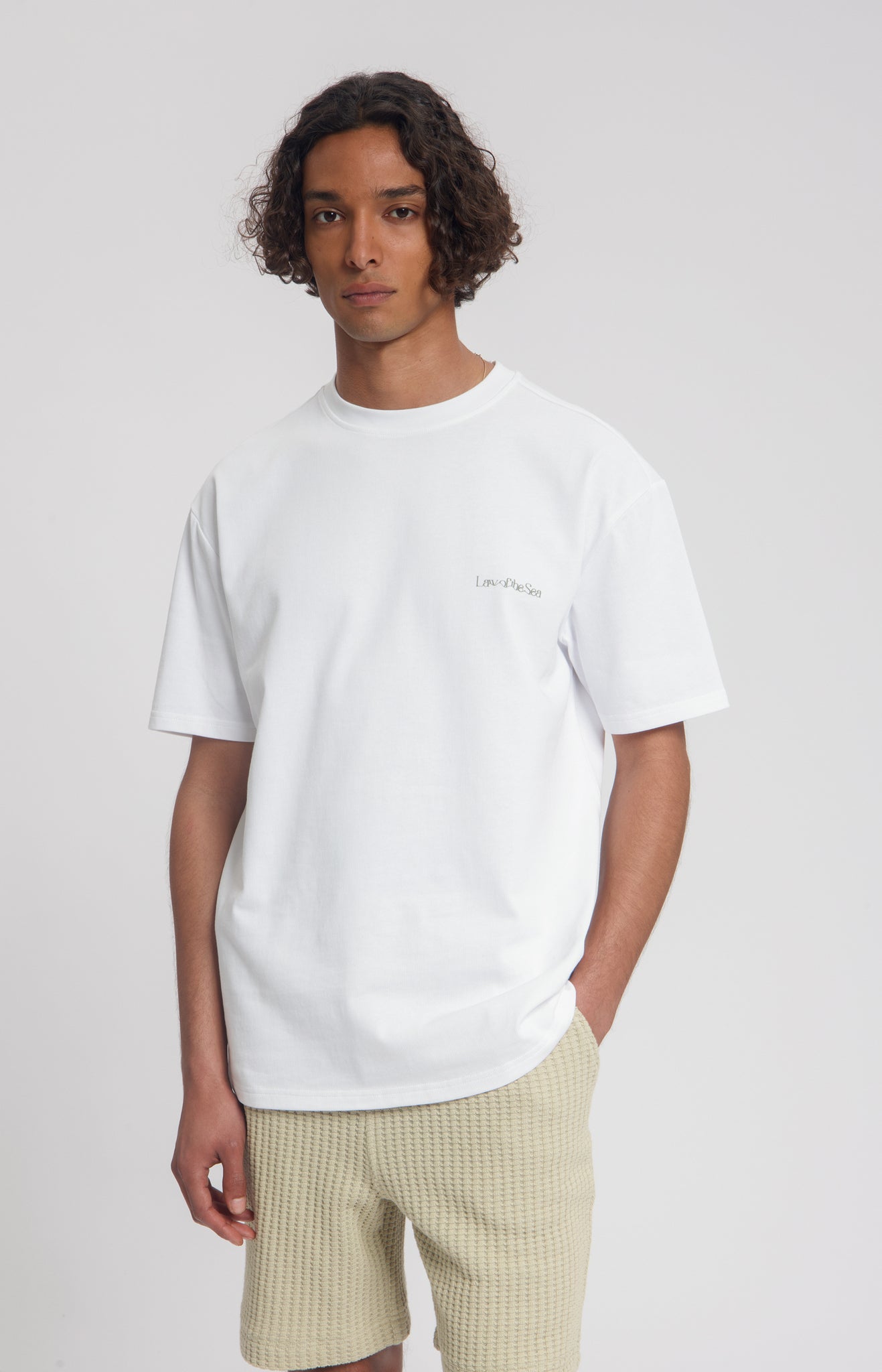 Law Of The Sea Algarve Artwork T-Shirt - Bright White
