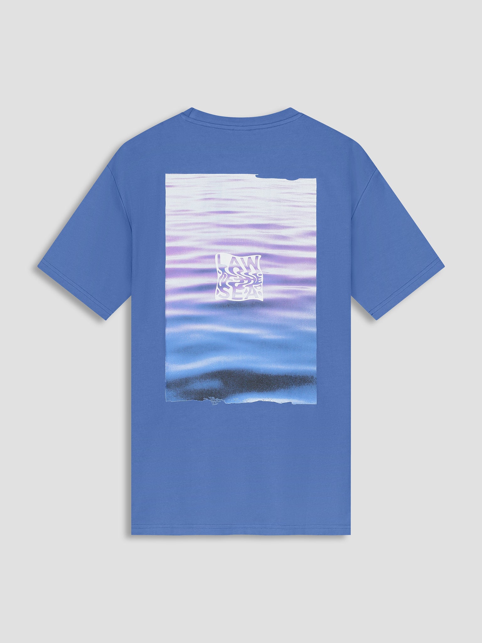 Law Of The Sea Gulf Stream Artwork T-Shirt - Dutch Blue
