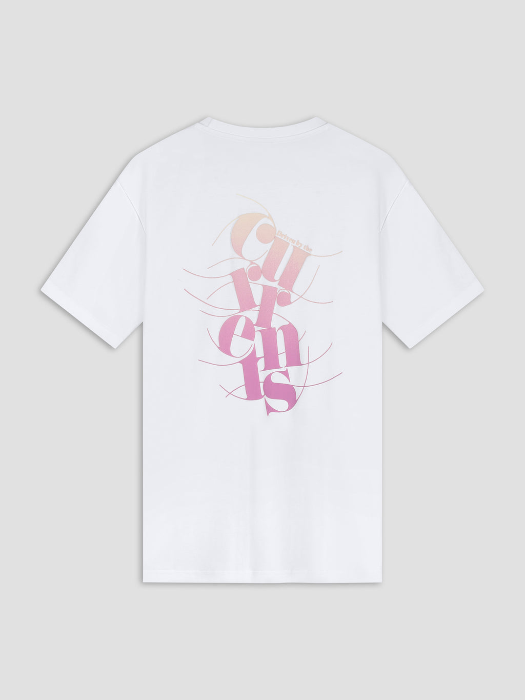 Law Of The Sea Currents Artwork Tee - Bright White