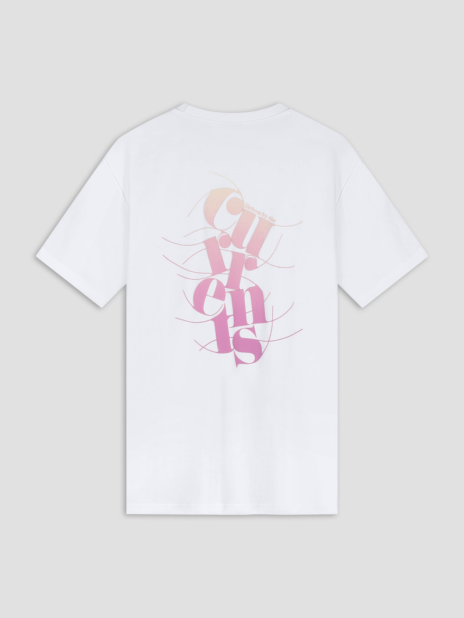 Law Of The Sea Currents Artwork Tee - Bright White