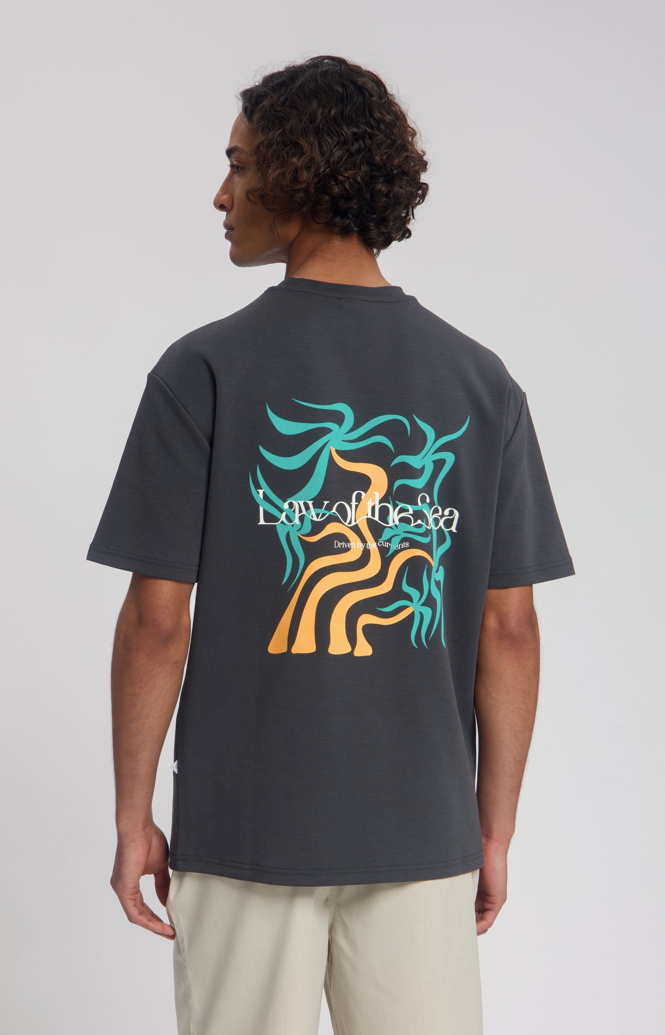 Law Of The Sea Palm Sway Artwork Tee - Pahntom