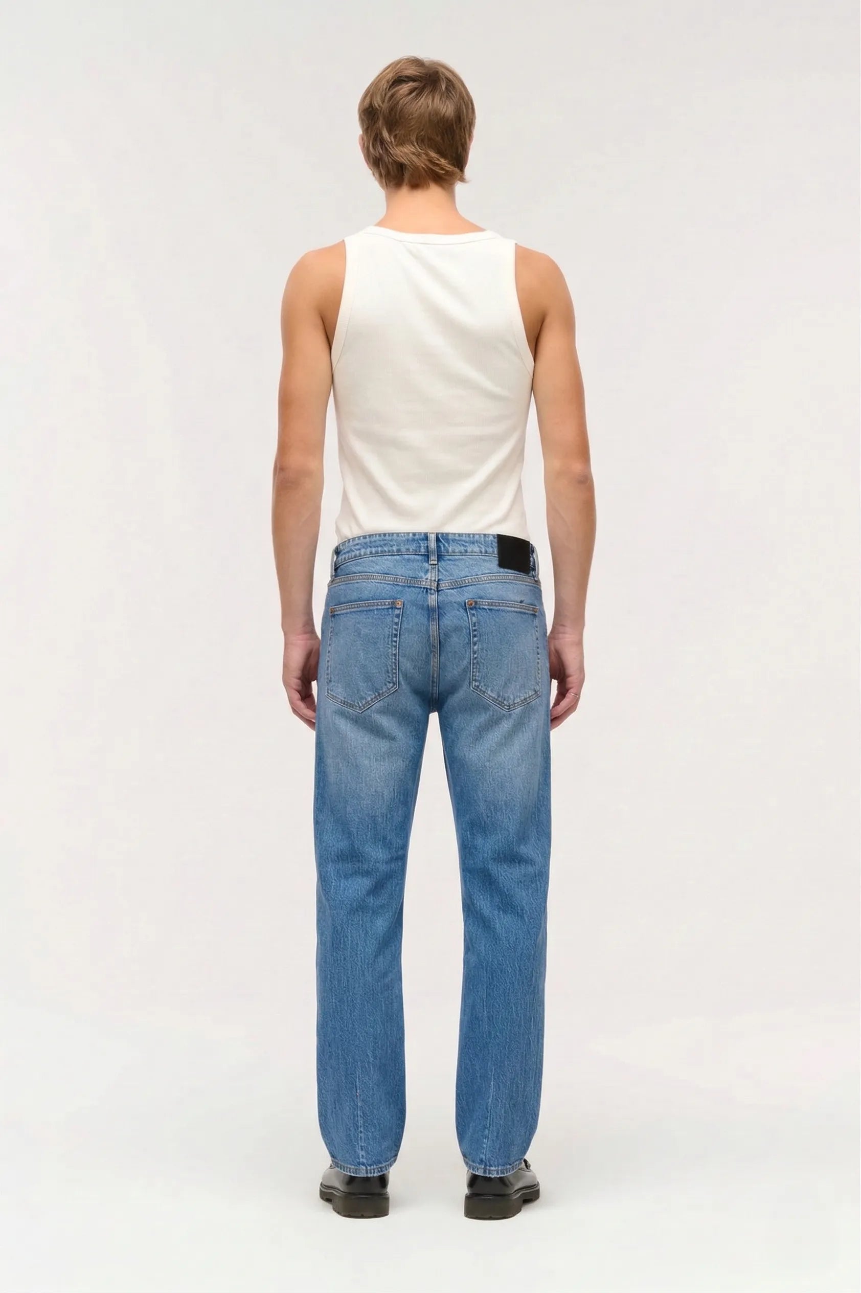 NEUW Ray Straight Temper - Denim Mid Blue