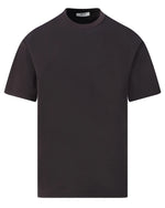 NN07 Lionel Mercerised Cotton Tee - Deep Truffle