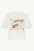 AMPÈRE August Interlock Tee - White