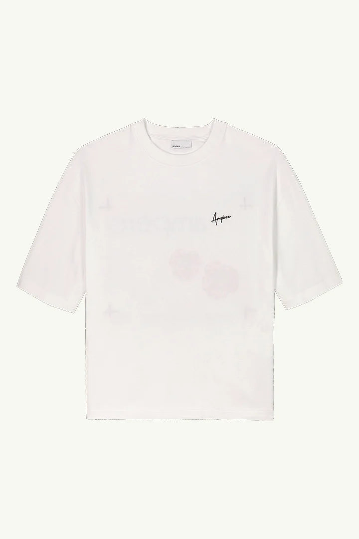 AMPÈRE August Interlock Tee - White