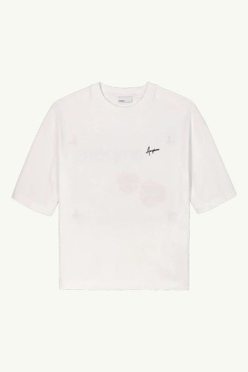 AMPÈRE August Interlock Tee - White