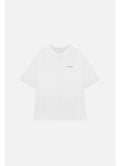 WON HUNDRED Italic Logo T-Shirt - White